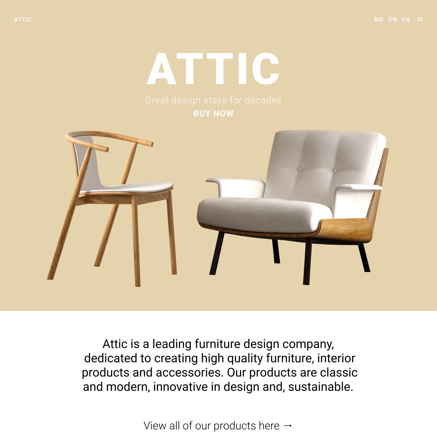 Website concept designs